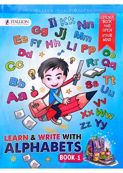 Learn & Write with Alphabets Book 1 (Blue) NEW 